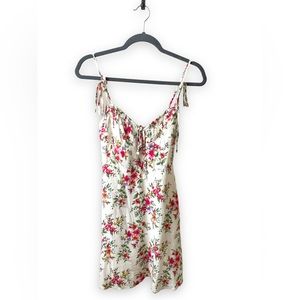 Floral mini dress